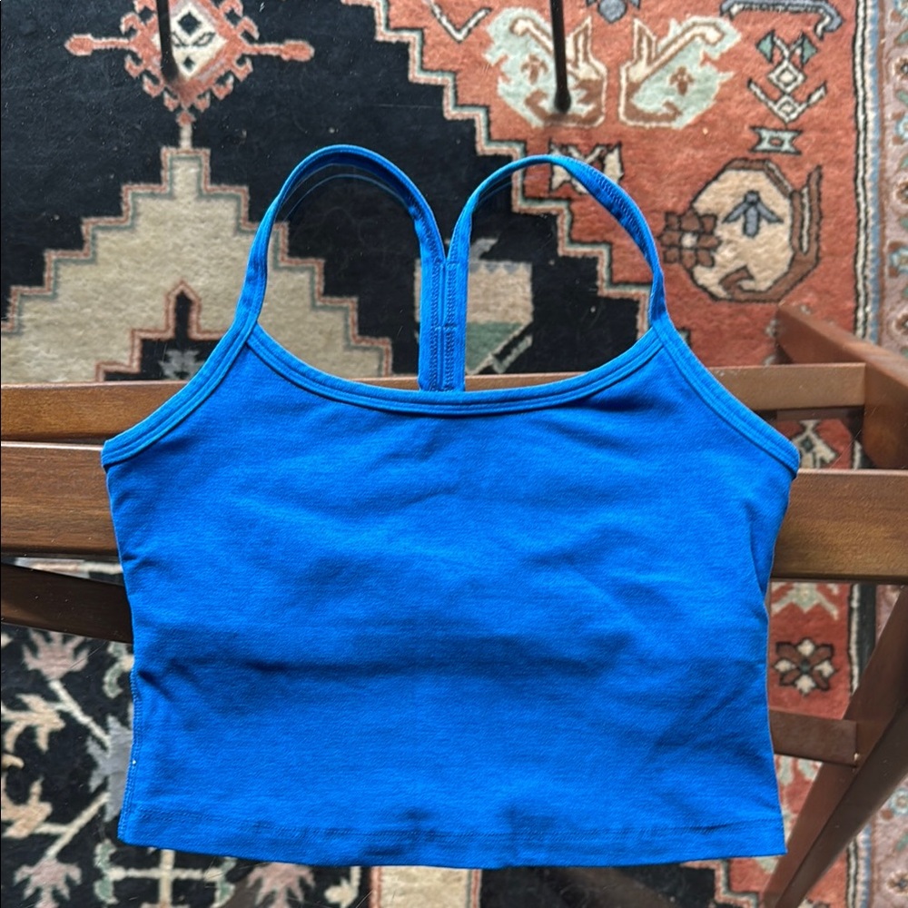 Beyond Yoga Spacedye Slim Racerback Cropped Tank - size Small